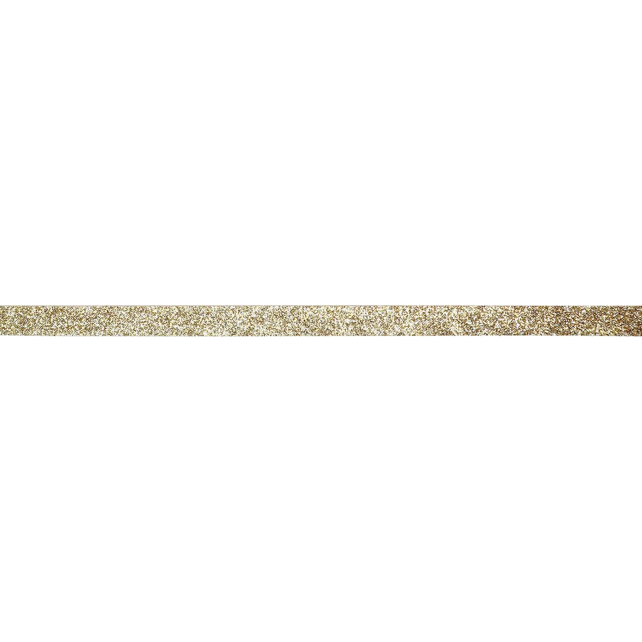 3/8" x 5yd. Metallic Glitter Ribbon by Celebrate It™